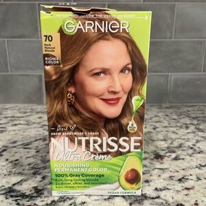 Garnier Nutrisse Ultra Crème Nourishing Hair Color - Natural Blonde- BNIB